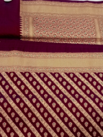 Gold zari with minakari  Handloom sarees