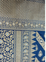 Gold zari with minakari  Handloom sarees