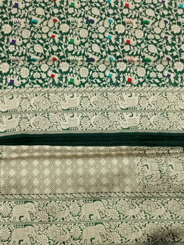 Banarasi pure Katan silk