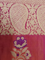 Pure Katan Silk Handloom Saree