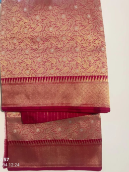 Banaras Pure Katan Silk Handloom Saree